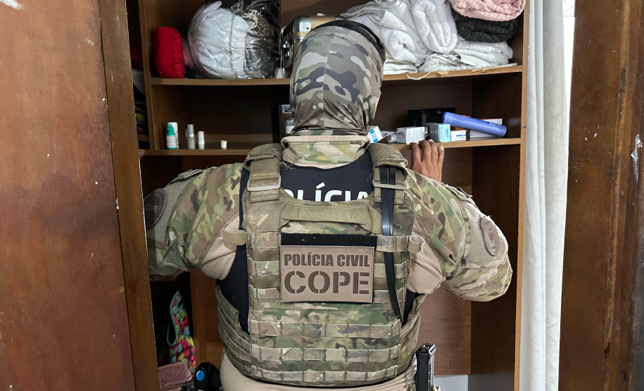 PCPR prende mulher durante operação contra organização criminosa especializada em furtos