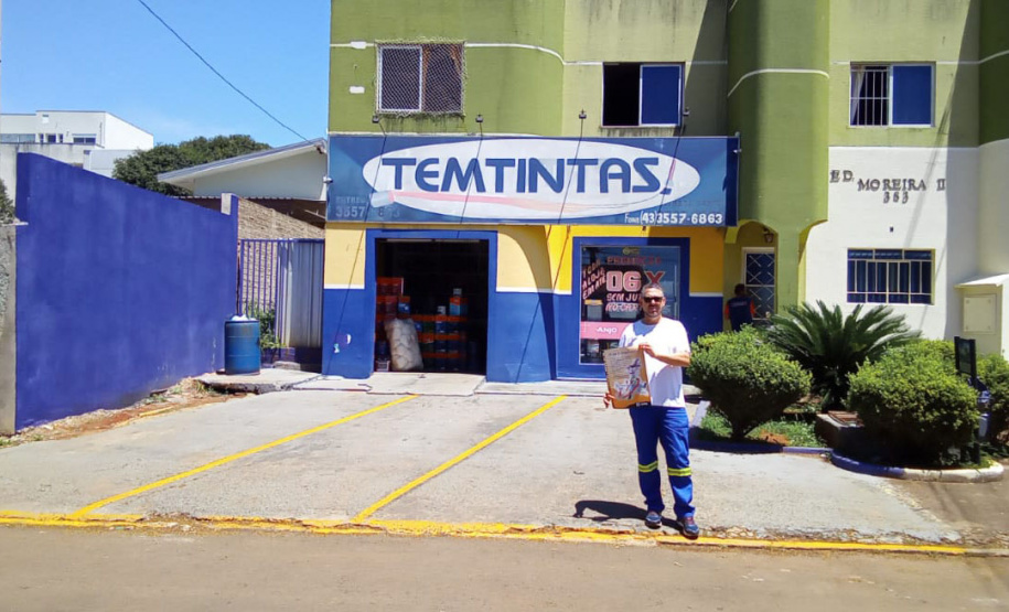 Em ação voluntária, copelianos que atuam na regional Centro Sul, orientaram centenas de pessoas, entre crianças, jovens e adultos, sobre cuidados com a rede elétrica, com palestras e visitas de campo, nas cidades de Rio Azul (foto) e Arapoti