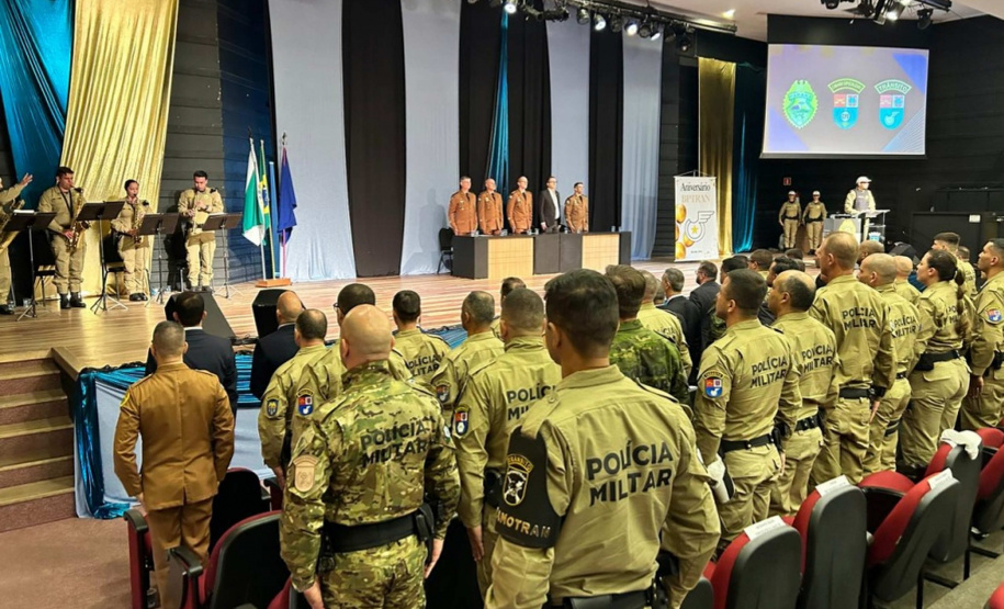 BPTran celebra 73 anos com solenidade e entrega de medalhas de mérito de trânsito urbano