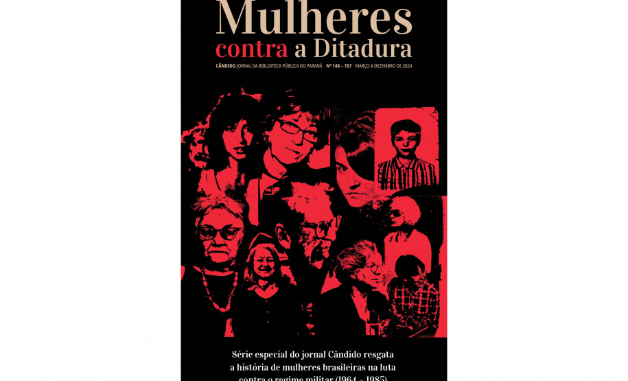 Jornal Cândido lança edição única da série "Mulheres contra a Ditadura"