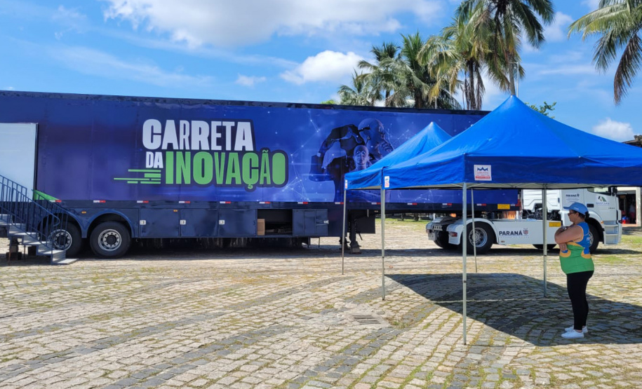 Carreta da Inovação chega em Paranaguá nesta quarta-feira  (12)
