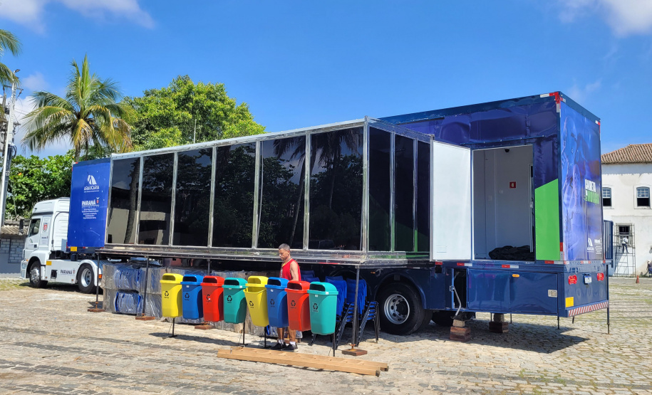 Carreta da Inovação chega em Paranaguá nesta quarta-feira  (12)