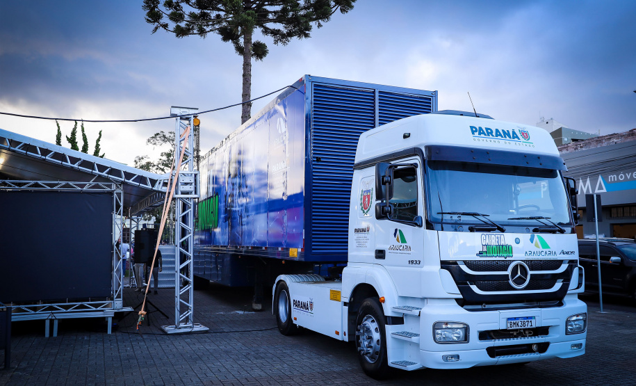 Carreta da Inovação chega em Cascavel e São José dos Pinhais.
