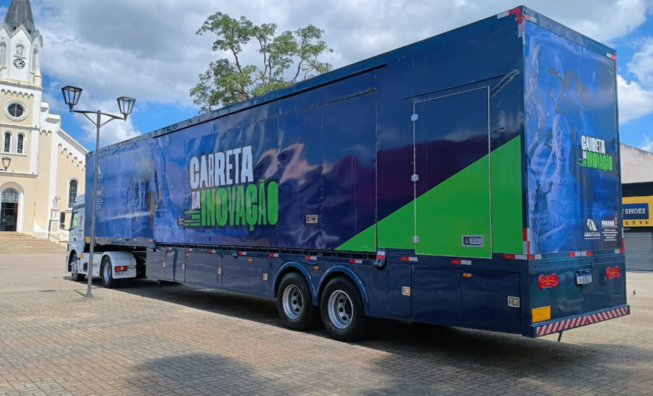 Carreta da Inovação chega em Cascavel e São José dos Pinhais.