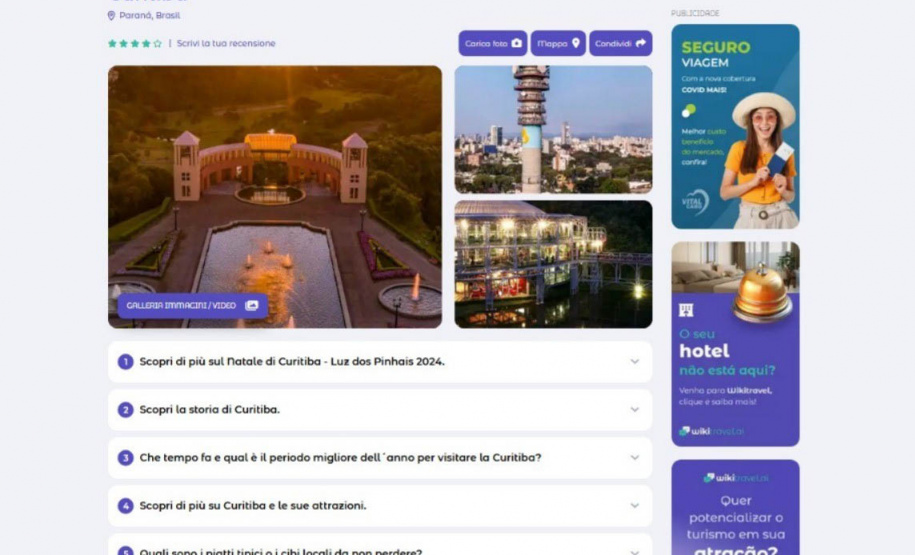 Ferramenta paranaense é uma das apostas para a promoção do Turismo do Estado em 2025