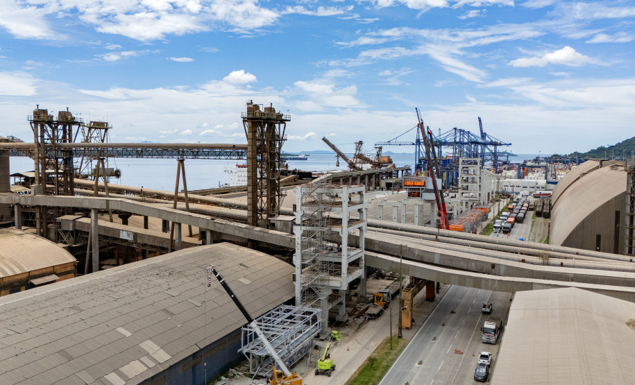 Moegão terá sistema de transporte de grãos mais moderno do Brasil