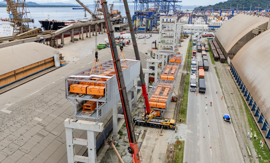Moegão terá sistema de transporte de grãos mais moderno do Brasil