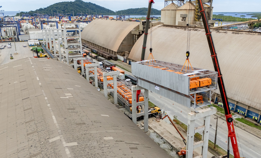 Moegão terá sistema de transporte de grãos mais moderno do Brasil