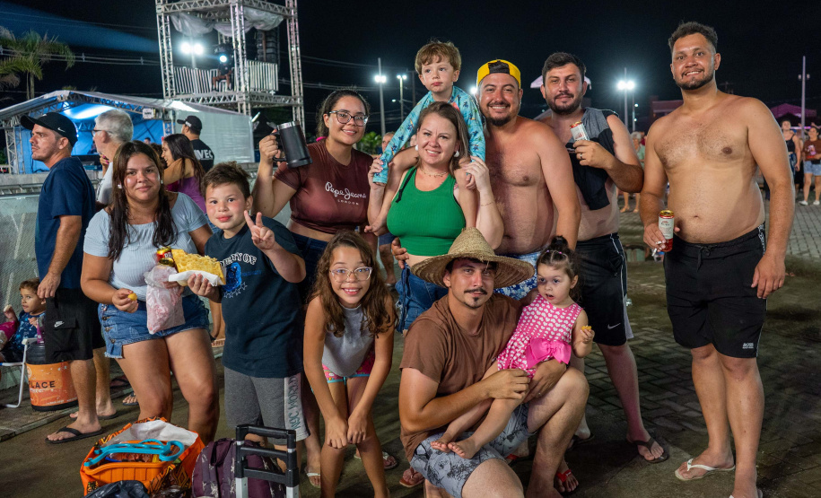 Show de Thiago Carvalho, em Pontal do Paraná