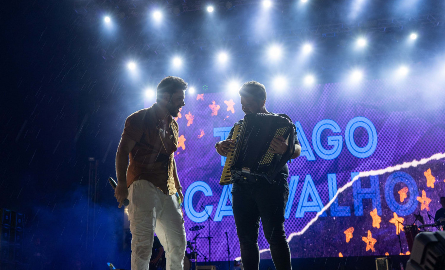 Show de Thiago Carvalho, em Pontal do Paraná