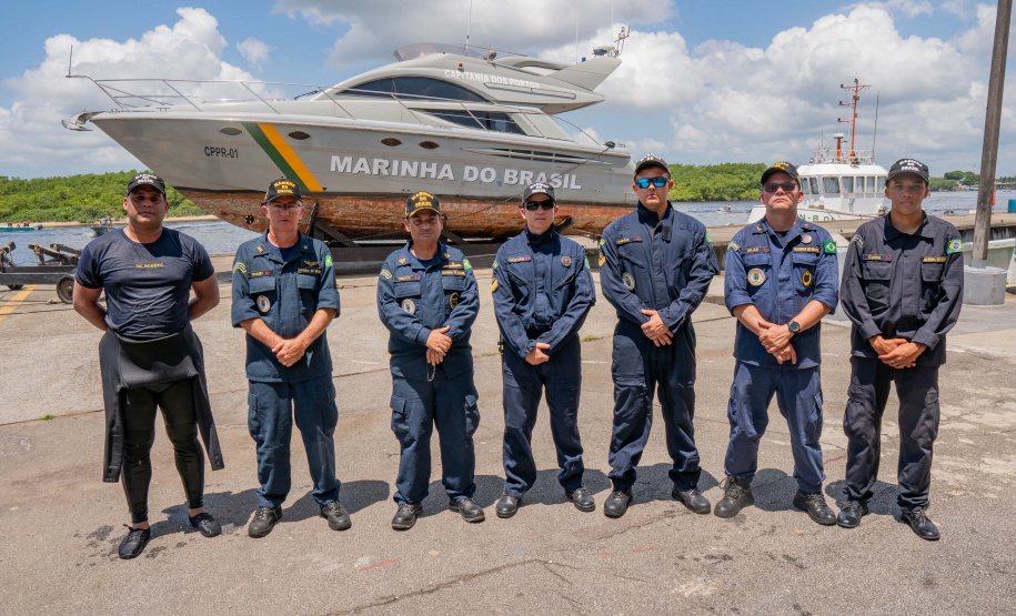 Fiscalização marítima é realizada nos portos paranaenses