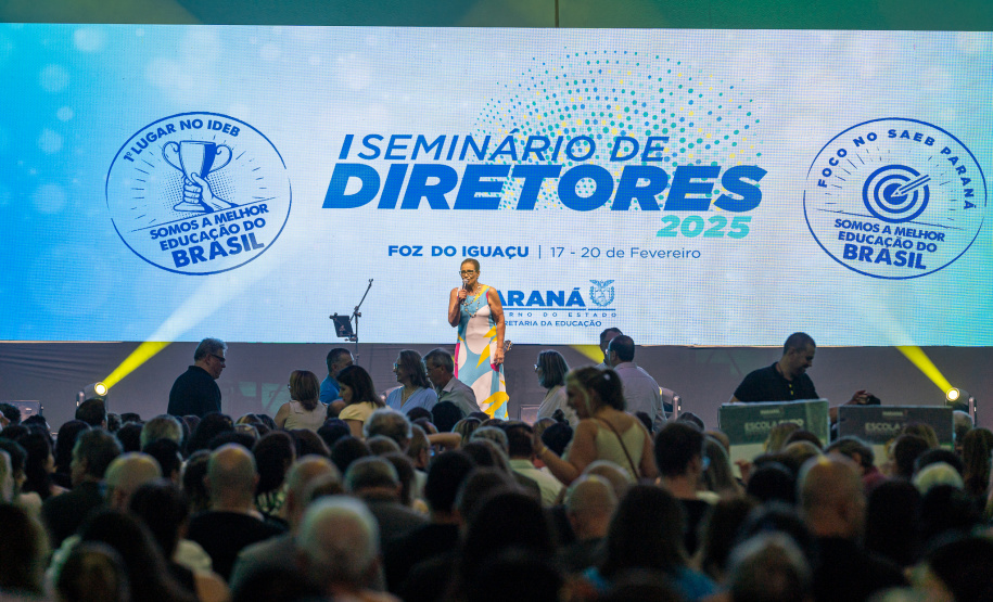 I Seminário de Diretores capacita gestores da rede estadual para 2025I Seminário de Diretores capacita gestores da rede estadual para 2025
