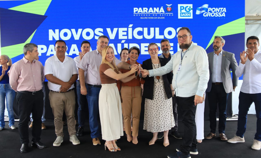 SESA ENTREGA NOVOS VEÍCULOS PONTA GROSSA