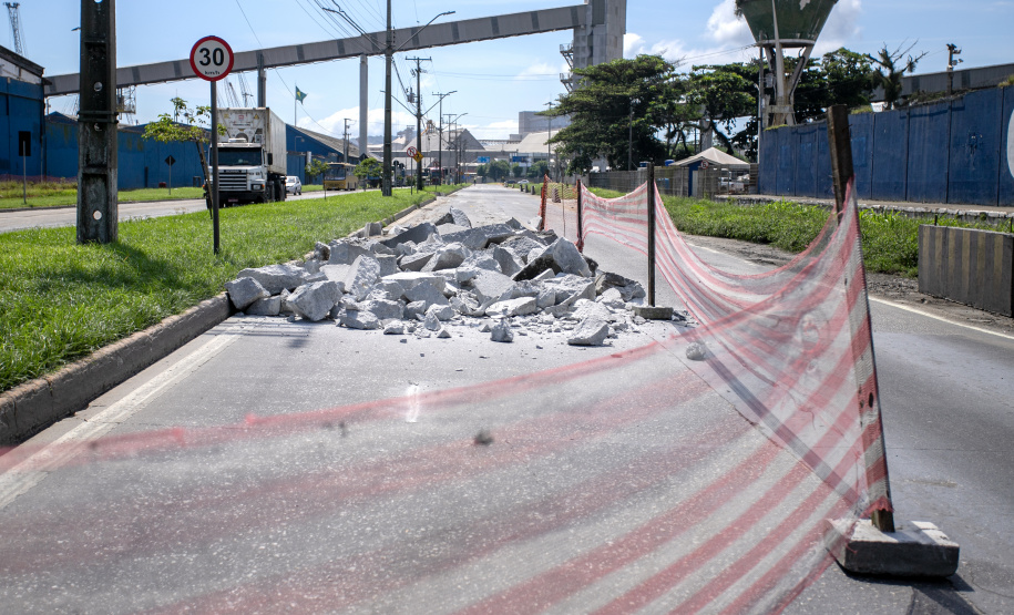 Portos do Paraná investe R$ 10 milhões em ruas de Paranaguá