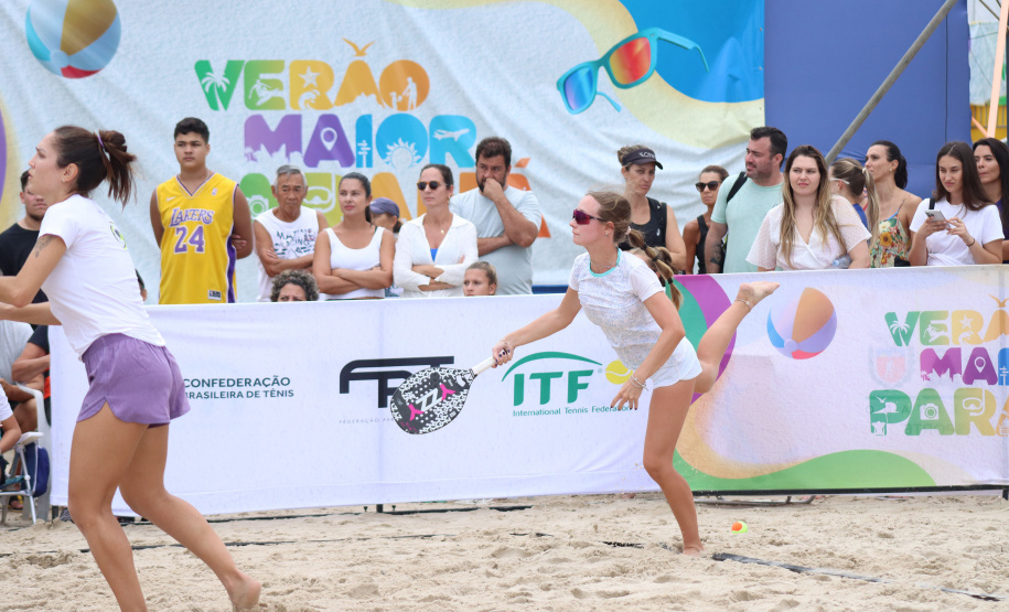 Circuito mundial de beach tennis chega a Caiobá nesta quarta-feira
