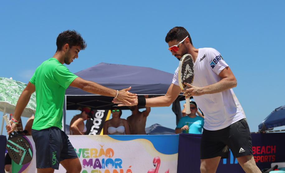 Circuito mundial de beach tennis chega a Caiobá nesta quarta-feira