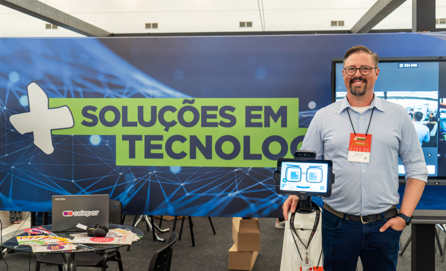 IA generativa e biometria: Celepar apresenta novas tecnologias da gestão pública no Paraná Mais Cidades