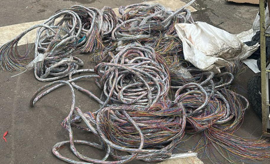 PCPR FURTO FIOS DE COBRE