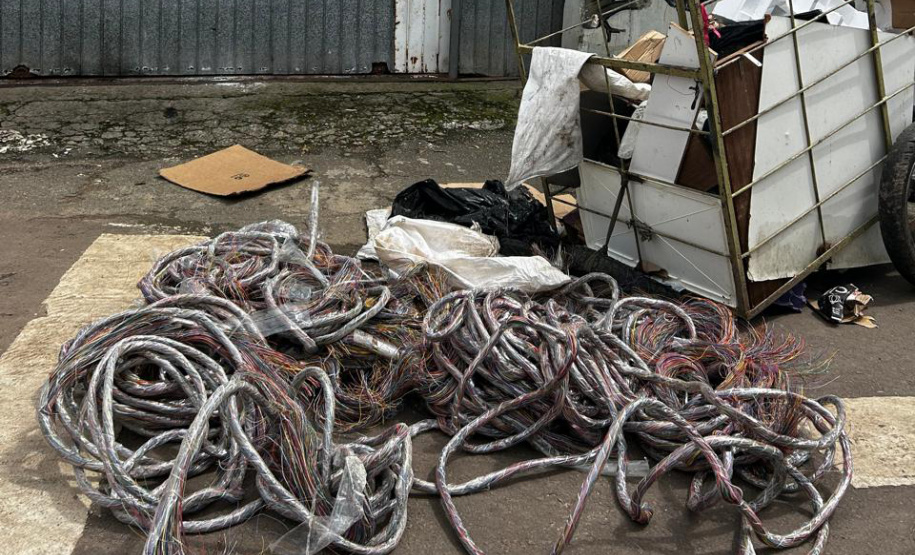 PCPR FURTO FIOS DE COBRE