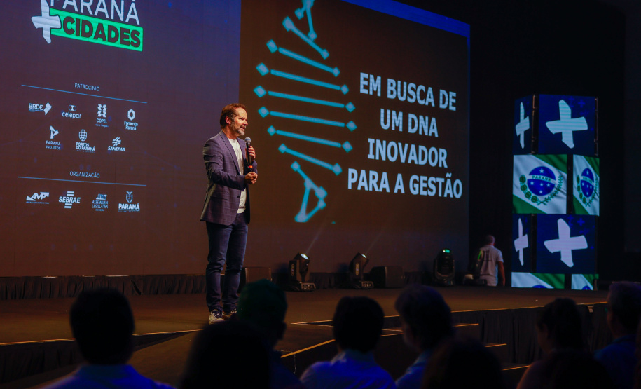 Palestra “DNA inovador para gestão” - Tadeu Barros