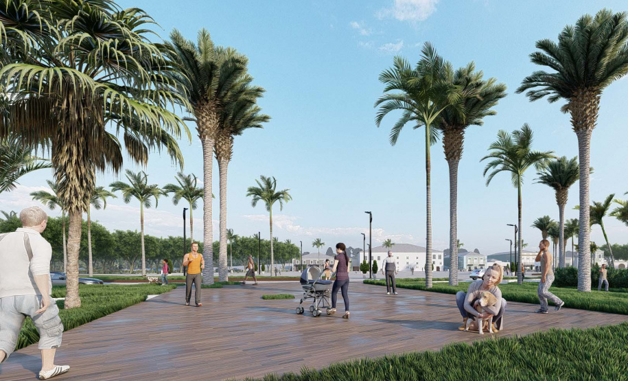 Projeto da orla de Paranaguá