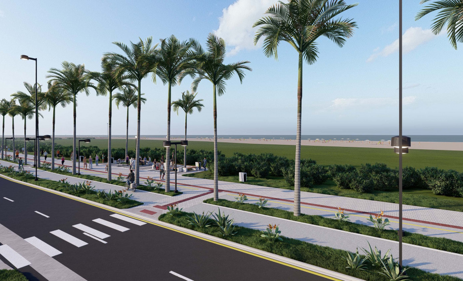 1ª fase: Estado emite ordem de serviço para a requalificação da Orla de Pontal do Paraná