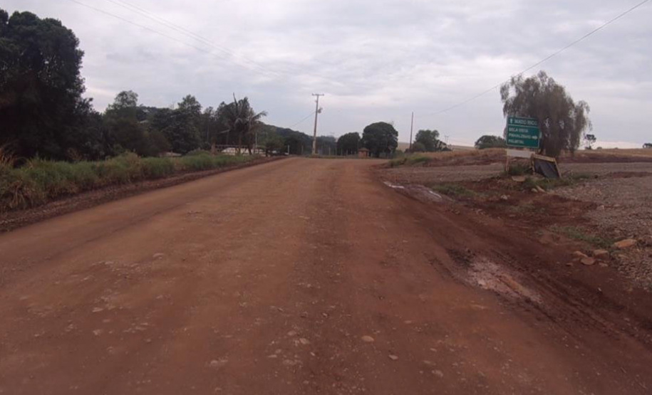 PR-239 pavimentação Mato Rico - Roncador