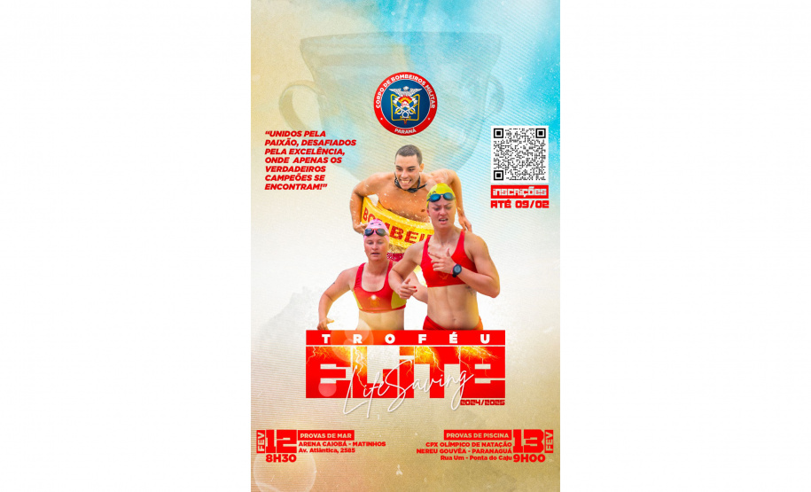 CBMPR abre as inscrições para o Troféu Elite