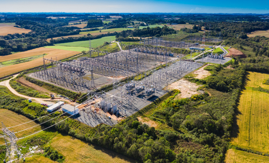 Copel investe em subestações de grande porte para dar suporte ao crescimento do Paraná