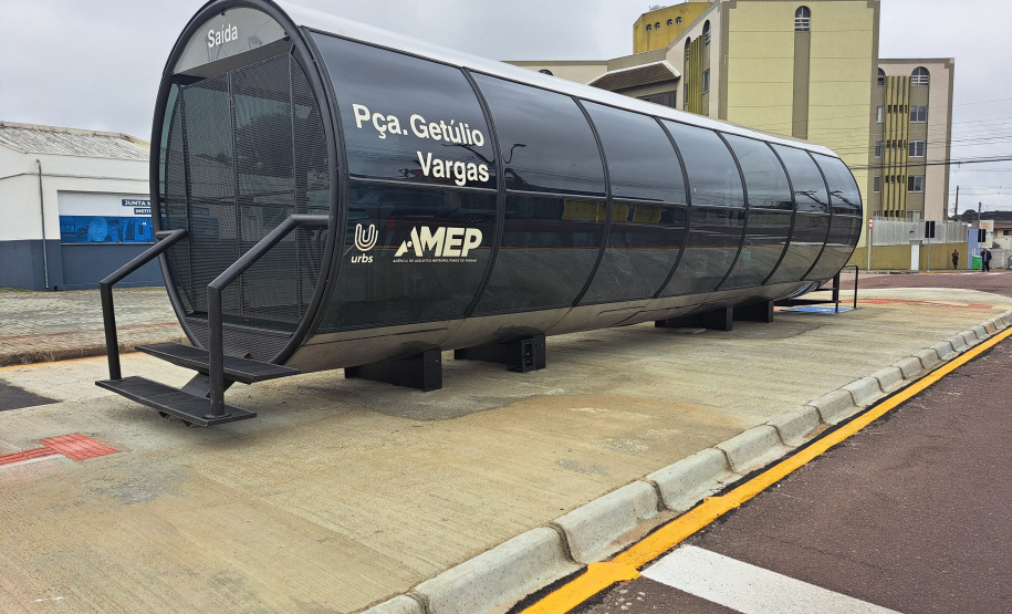 Nova Estação-Tubo na Praça Getúlio Vargas entra em operação neste sábado
