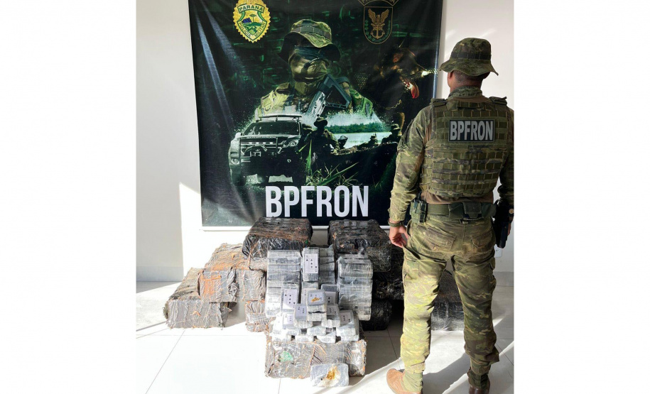 PMPR apreende mais de meia tonelada de crack e três toneladas de maconha em Iporã