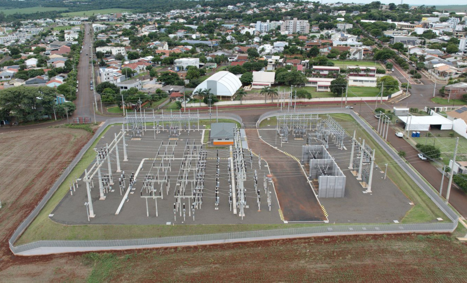 Nova subestação da Copel em São Miguel do Iguaçu reforça sistema elétrico do Oeste