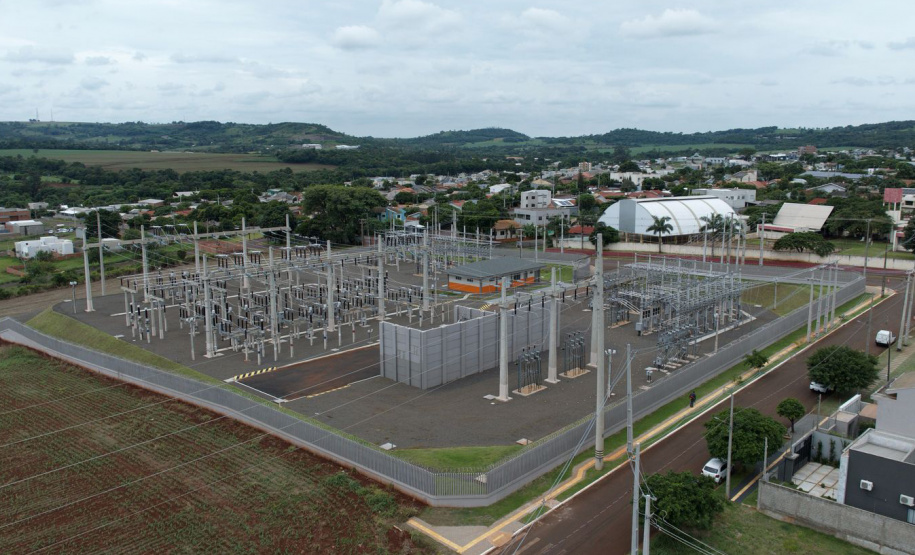 Nova subestação da Copel em São Miguel do Iguaçu reforça sistema elétrico do Oeste