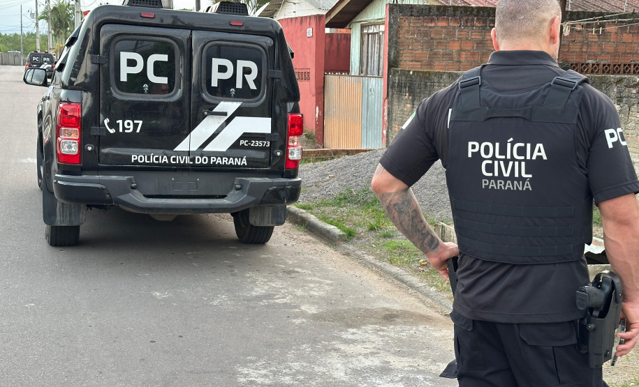 PCPR deflagra operação com 60 policiais contra tráfico de drogas em Antonina e Curitiba