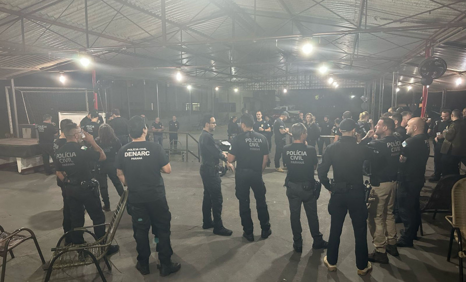 PCPR prende 24 pessoas em megaoperação contra tráfico de drogas e lavagem de dinheiro em três estados