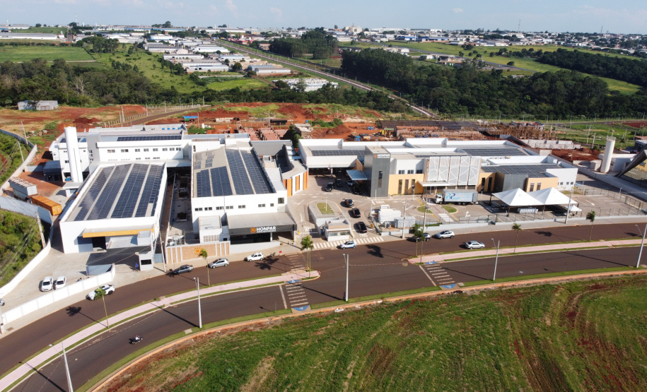 Novo pronto-socorro do Honpar.