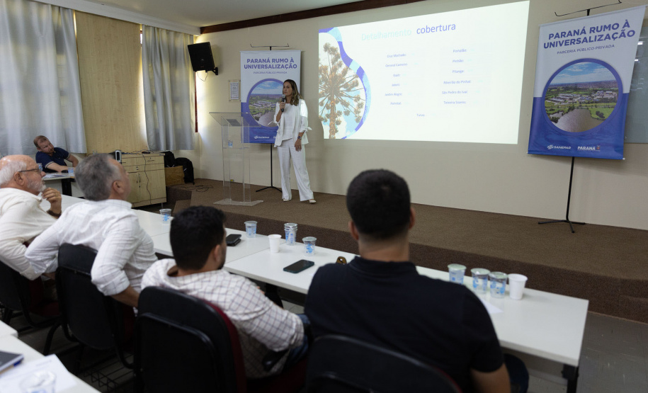 Sanepar apresenta detalhes da PPP que ampliará atendimento com esgoto no Norte do Estado