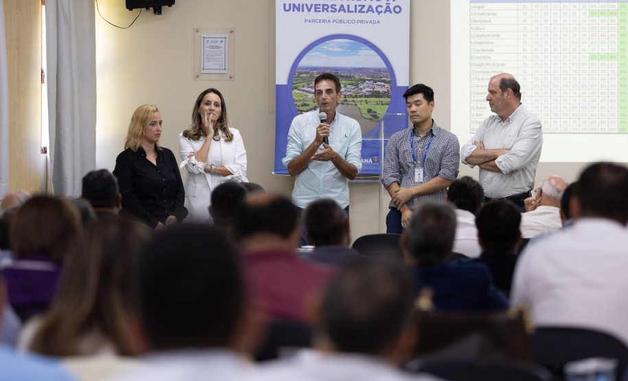 Sanepar apresenta detalhes da PPP que ampliará atendimento com esgoto no Norte do Estado