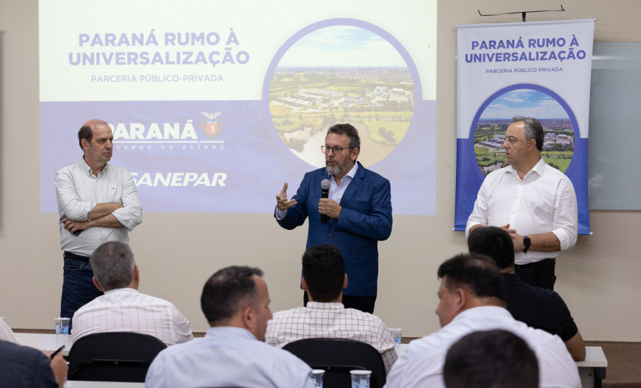 Sanepar apresenta detalhes da PPP que ampliará atendimento com esgoto no Norte do Estado
