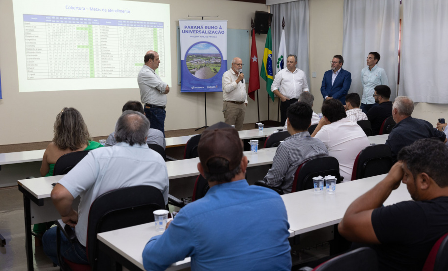 Sanepar apresenta detalhes da PPP que ampliará atendimento com esgoto no Norte do Estado