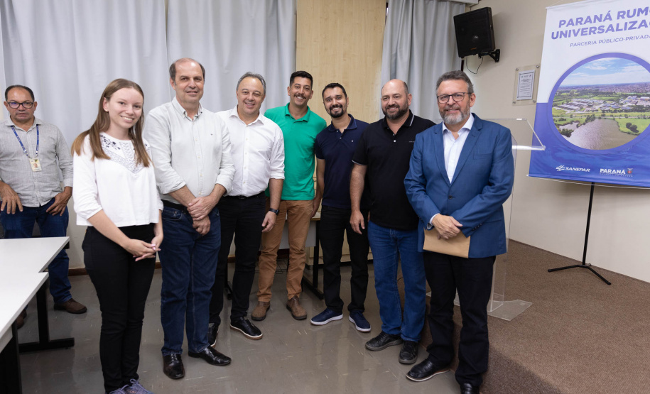 Sanepar apresenta detalhes da PPP que ampliará atendimento com esgoto no Norte do Estado