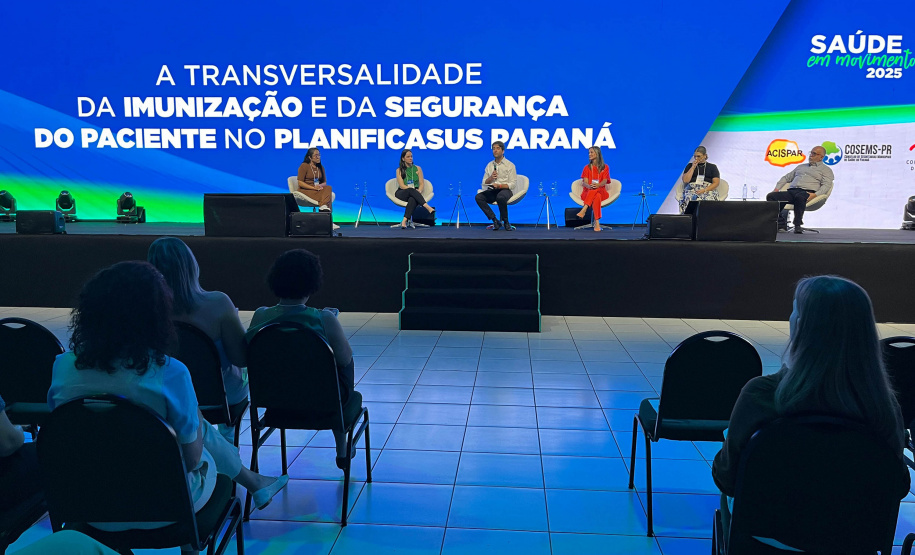 Saúde em Movimento: 3º Encontro Estadual do PlanificaSUS Paraná discute Segurança do Paciente e Imunização