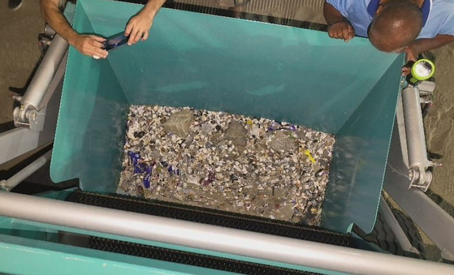 Limpeza diurna: aumento de 31,76% na coleta de lixo diurna em relação ao mesmo feriado prolongado de 2024 (Sanepar)