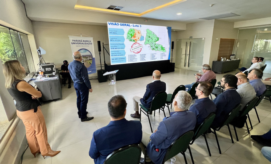 SANEPAR apresenta aos municípios estratégias para universalizar o saneamento básico