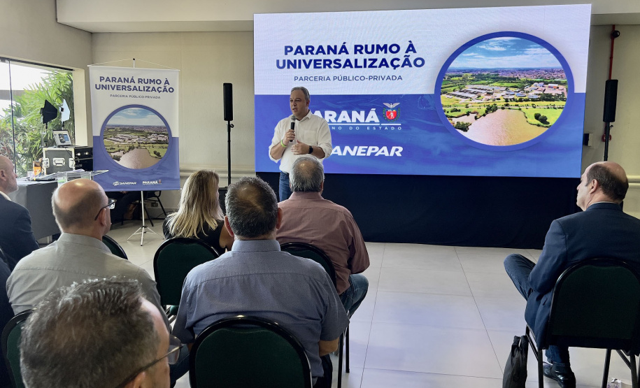 SANEPAR apresenta aos municípios estratégias para universalizar o saneamento básico