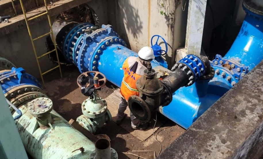 Nova adutora do Rio Pitangui vai aumentar em 15% a capacidade de abastecimento em Ponta Grossa