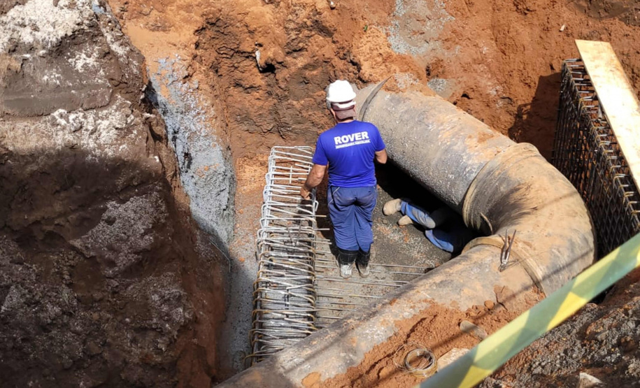 Nova adutora do Rio Pitangui vai aumentar em 15% a capacidade de abastecimento em Ponta Grossa