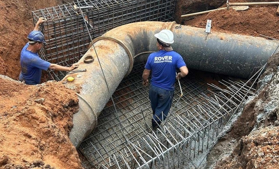 Nova adutora do Rio Pitangui vai aumentar em 15% a capacidade de abastecimento em Ponta Grossa