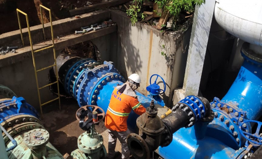 Nova adutora do Rio Pitangui vai aumentar em 15% a capacidade de abastecimento em Ponta Grossa