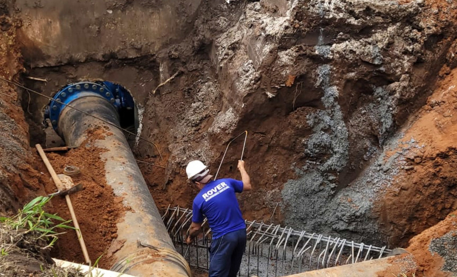 Nova adutora do Rio Pitangui vai aumentar em 15% a capacidade de abastecimento em Ponta Grossa